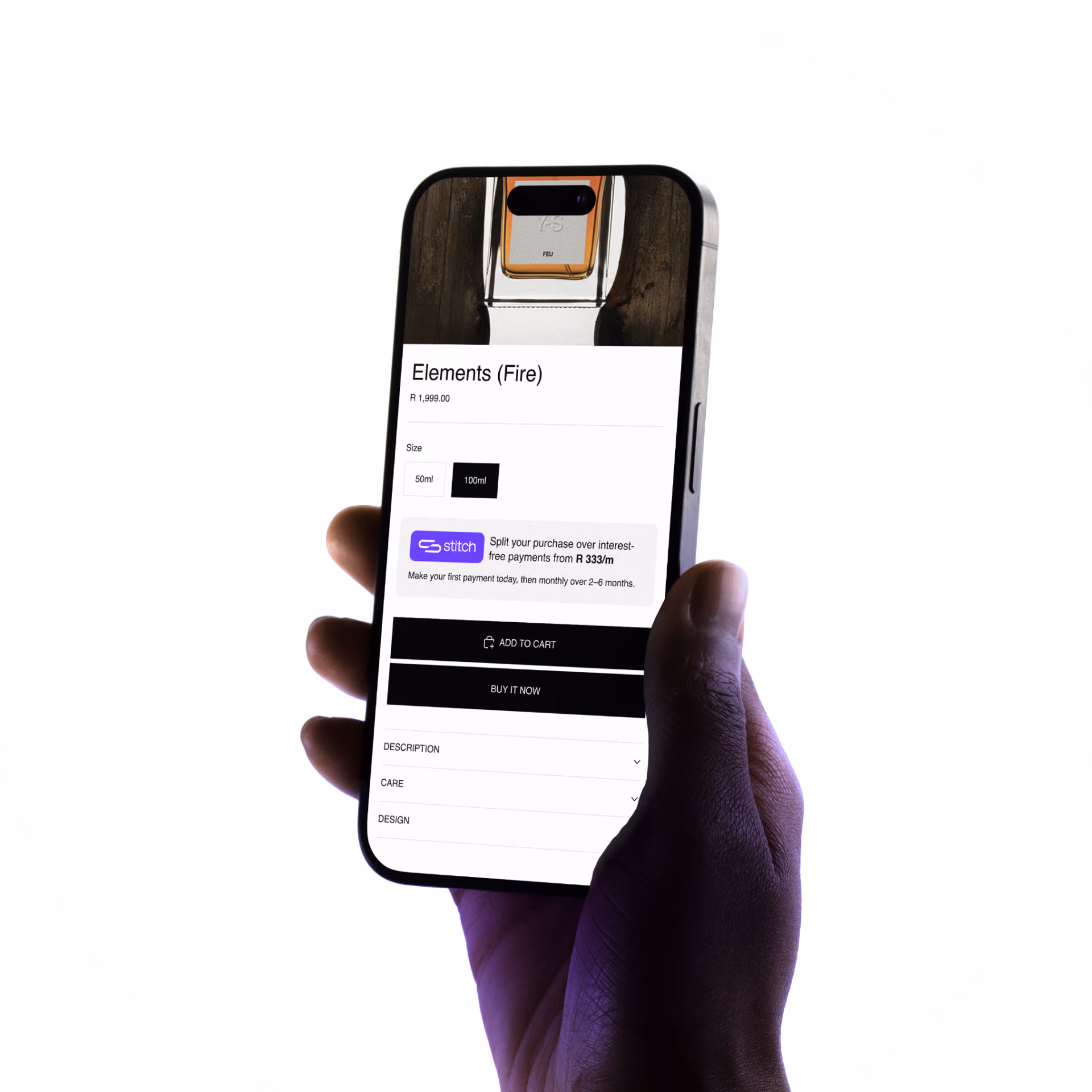 Stitch Pay Later on mobile